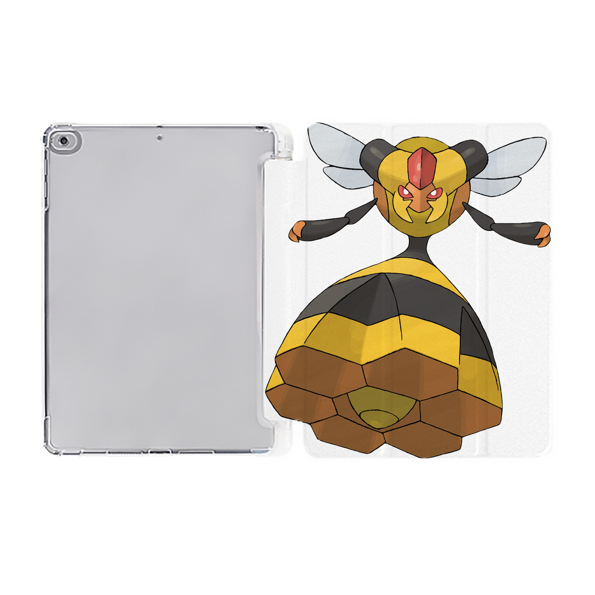（画像用） ポケットモンスター Pokémon IPad ケース ペン収納付き 三つ折りスタンド PUレザー×シリコン 対応機種9.5/10.5/10.9インチ